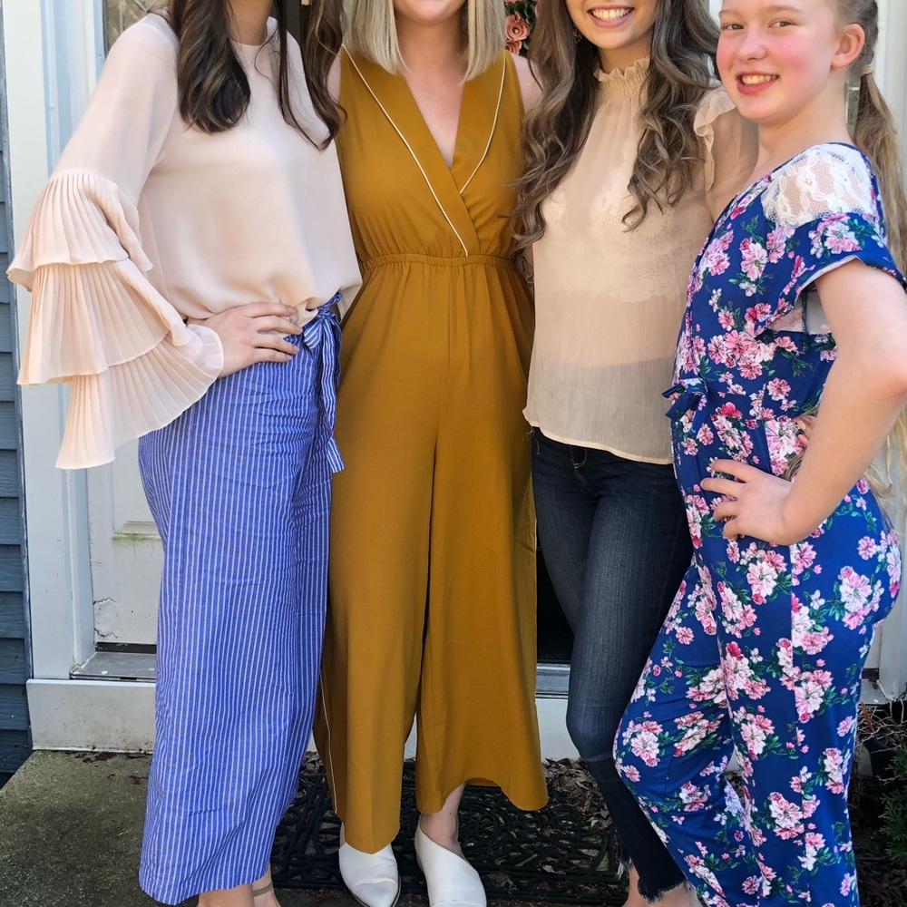Mustard jumpsuit
